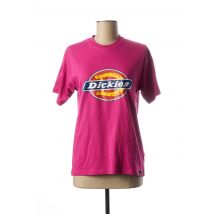 DICKIES - T-shirt rose en coton pour femme - Taille 34 - Modz