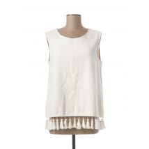 NINATI - Top blanc en polyester pour femme - Taille 38 - Modz