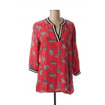 GEISHA - Blouse rouge en cuppro pour femme - Taille 34 - Modz