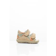 FALCOTTO - Sandales/Nu pieds beige en textile pour fille - Taille 20 - Modz