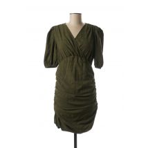 AN' GE - Robe courte vert en polyester pour femme - Taille 36 - Modz