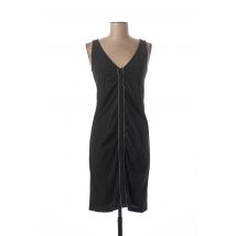 PLATINE COLLECTION - Robe mi-longue noir en polyester pour femme - Taille 36 - Modz