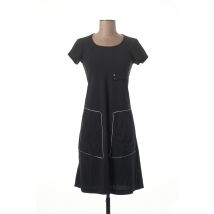 PLATINE COLLECTION - Robe mi-longue noir en polyester pour femme - Taille 42 - Modz