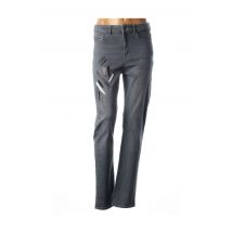 DOLCEZZA - Pantalon slim gris en coton pour femme - Taille 40 - Modz