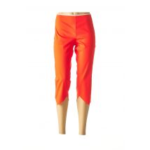 LO! LES FILLES - Corsaire orange en coton pour femme - Taille 46 - Modz