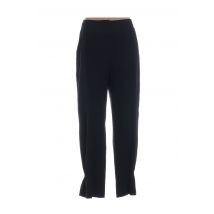 MY WAY - Pantalon droit noir en polyester pour femme - Taille 44 - Modz