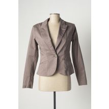 ARMANI - Blazer gris en coton pour femme - Taille 36 - Modz