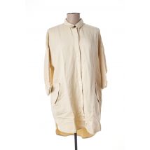 BELLEROSE - Robe courte beige en viscose pour femme - Taille 36 - Modz