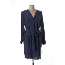 SELECTED - Robe mi-longue bleu en soie pour femme - Taille 36 - Modz