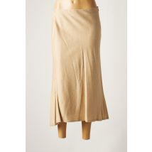 THEORY - Jupe longue beige en laine vierge pour femme - Taille 38 - Modz