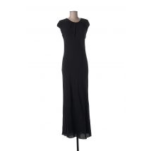 THEORY - Robe longue noir en soie pour femme - Taille 38 - Modz