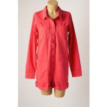 HAPPY - Combishort rose en coton pour femme - Taille 38 - Modz