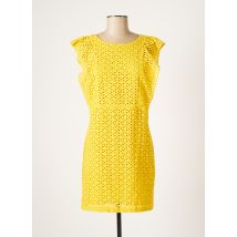 DES PETITS HAUTS - Robe courte jaune en coton pour femme - Taille 34 - Modz