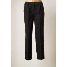 AN' GE - Pantalon droit noir en polyester pour femme - Taille 38 - Modz