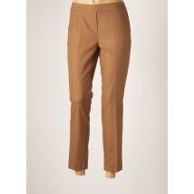 COMMA - Pantalon 7/8 marron en polyester pour femme - Taille 38 - Modz