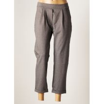LES P'TITES BOMBES - Pantalon 7/8 gris en polyester pour femme - Taille 38 - Modz