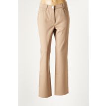 ATELIER GARDEUR - Pantalon droit beige en coton pour femme - Taille 42 - Modz