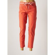 JOCAVI - Pantalon 7/8 orange en acrylique pour femme - Taille 40 - Modz