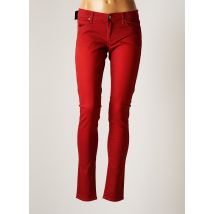 CHEAP MONDAY - Pantalon slim rouge en coton pour femme - Taille W30 L34 - Modz