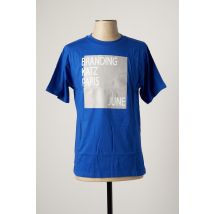 KATZ OUTFITTER - T-shirt bleu en polyester pour homme - Taille L - Modz