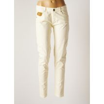 LA MARTINA - Pantalon slim beige en coton pour femme - Taille W30 - Modz