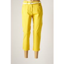BETTY BARCLAY - Pantalon 7/8 jaune en coton pour femme - Taille 42 - Modz
