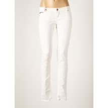 DN.SIXTY SEVEN - Pantalon slim blanc en coton pour femme - Taille W25 L32 - Modz