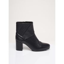 UNISA - Bottines/Boots noir en cuir pour femme - Taille 36 - Modz