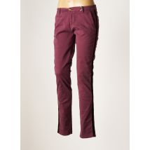 LAB DIP PARIS - Pantalon chino violet en coton pour femme - Taille W30 - Modz