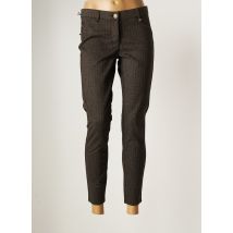 LCDN - Pantalon 7/8 gris en polyester pour femme - Taille 40 - Modz