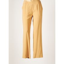LE PETIT BAIGNEUR - Pantalon chino beige en viscose pour femme - Taille 40 - Modz