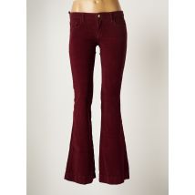 FIVE PM - Pantalon flare rouge en coton pour femme - Taille 38 - Modz