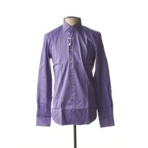 MICHAEL KORS - Chemise manches longues violet en coton pour homme - Taille M - Modz