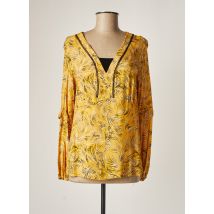 JULIE GUERLANDE - Blouse jaune en viscose pour femme - Taille 36 - Modz