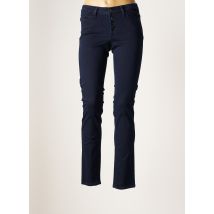 KANOPE - Pantalon droit bleu en coton pour femme - Taille 36 - Modz