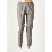 CREA CONCEPT - Pantalon 7/8 gris en laine pour femme - Taille 42 - Modz