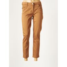 THALASSA - Pantalon 7/8 marron en coton pour femme - Taille 38 - Modz