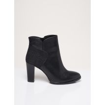 MYMA - Bottines/Boots noir en cuir pour femme - Taille 36 - Modz