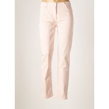 BETTY BARCLAY - Pantalon slim rose en coton pour femme - Taille 38 - Modz