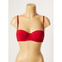 LOU - Haut de maillot de bain rouge en polyamide pour femme - Taille 90B - Modz