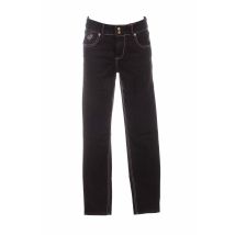 COLEEN BOW - Jeans coupe slim noir en coton pour femme - Taille W34 L32 - Modz