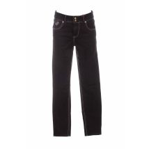 COLEEN BOW PANTALONS FEMME DE COULEUR NOIR - Grande Taille