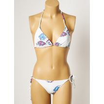 MANUEL CANOVAS - Maillot de bain 2 pièces blanc en polyamide pour femme - Taille 40 - Modz