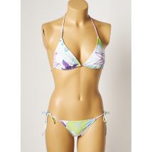 MANUEL CANOVAS - Maillot de bain 2 pièces blanc en polyamide pour femme - Taille 40 - Modz