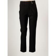 HIGH - Pantalon slim noir en viscose pour femme - Taille 38 - Modz