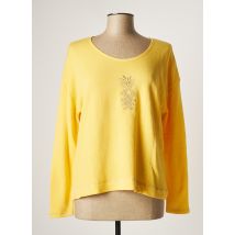 DIPLODOCUS - Pull jaune en coton pour femme - Taille 40 - Modz