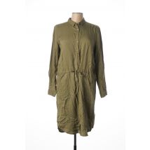 B.YOUNG - Robe mi-longue vert en lyocell pour femme - Taille 38 - Modz