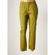 GEISHA - Pantalon 7/8 vert en coton pour femme - Taille 38 - Modz