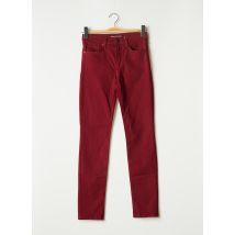 COMPTOIR DES COTONNIERS - Jeans coupe slim rouge en coton pour femme - Taille 34 - Modz