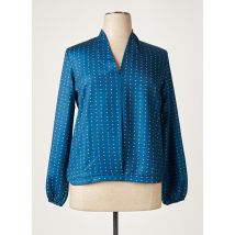 PAKO LITTO - Blouse bleu en polyester pour femme - Taille 42 - Modz